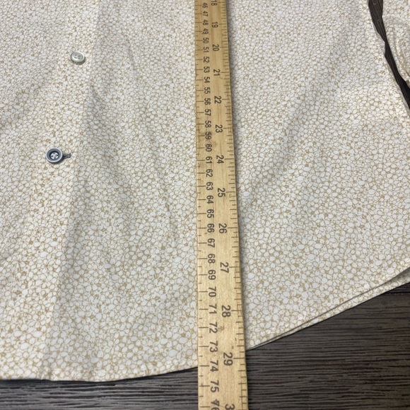 Crosby & Howard stretch Button Down Long Sleeve Shirt Mens M - Picture 9 of 9